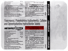 Metapect Cold Tablet 10
