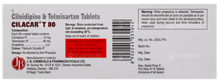 Cilacar T 80 Tablet 15