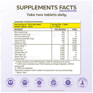 Arth Pcos Support Tablet 60