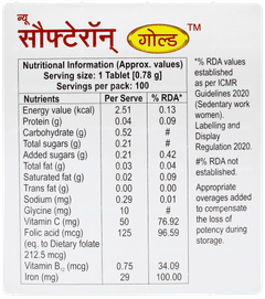 Softeron Gold New Tablet 10