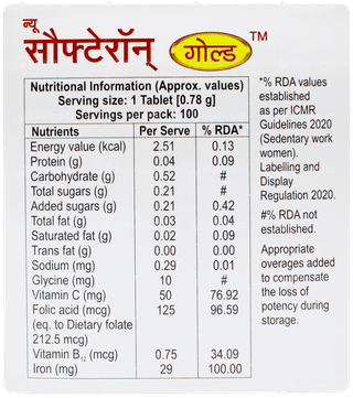 Softeron Gold New Tablet 10