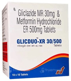 Glicduo Xr 30Mg/500Mg Tablet 10