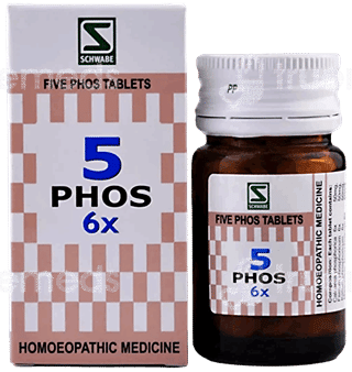 Dr Willmar Schwabe Five Phos 6X Tablet 20Gm
