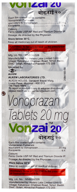 Vonzai 20 Tablet 10