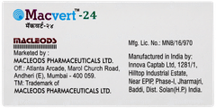Macvert 24 Tablet 10