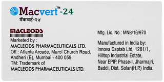 Macvert 24 Tablet 10