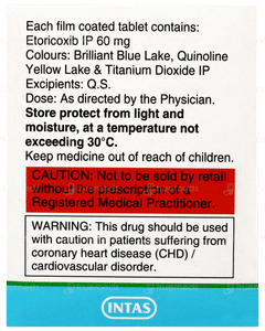 Intacoxia 60 Tablet 15
