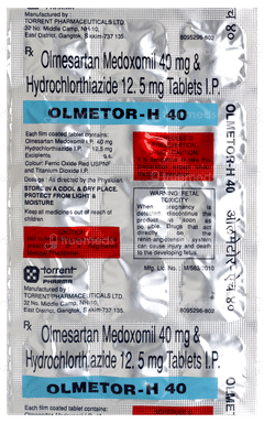 Olmetor H 40 Tablet 15