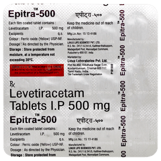 Epitra 500 Tablet 15