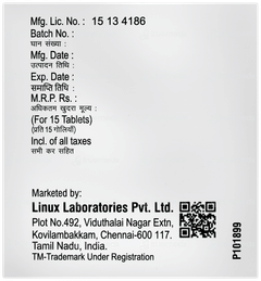 Epitra 500 Tablet 15