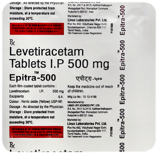 Epitra 500 Tablet 15