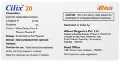 Cilix 20 Tablet 15