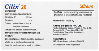 Cilix 20 Tablet 15
