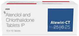 Atewin Ct 25/6.25 Tablet 10