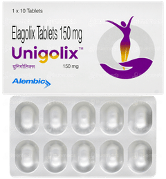 Unigolix 150mg Tablet 10