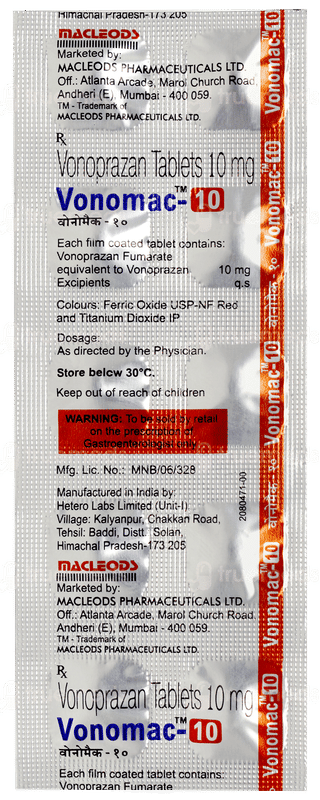 Vonomac 10 Tablet 10