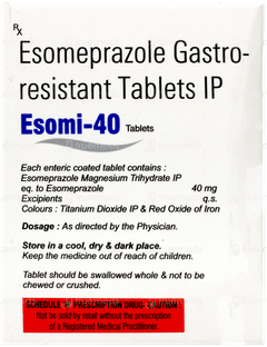 Esomi 40 Tablet 15 Esomi 40 Tablet 15