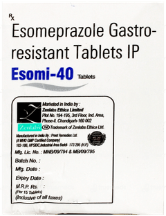 Esomi 40 Tablet 15 Esomi 40 Tablet 15