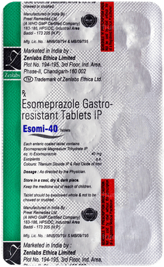 Esomi 40 Tablet 15 Esomi 40 Tablet 15