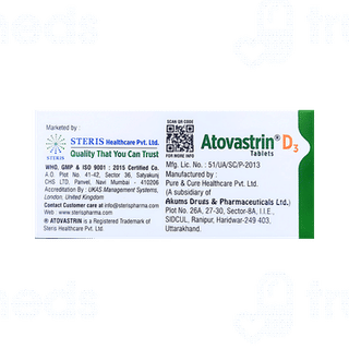 Atovastrin D3 Tablet 10