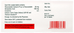 Rosuvas B 20 Tablet 10