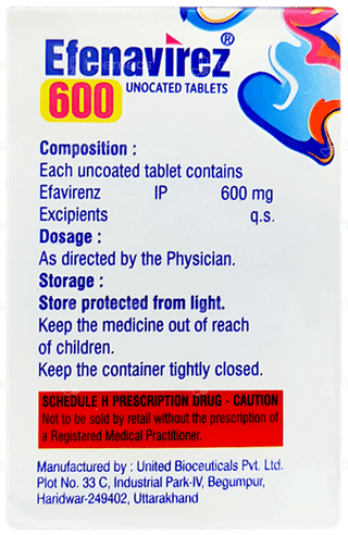 Efenavirez 600 Tablet 30