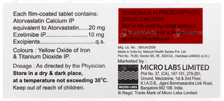 Avas Ez 20mg/10mg Tablet 10