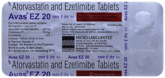 Avas Ez 20mg/10mg Tablet 10 Avas Ez 20mg/10mg Tablet 10
