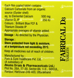 Fabrical D3 Tablet 15
