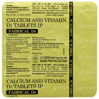 Fabrical D3 Tablet 15