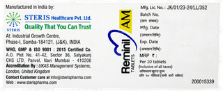 Reminil Am 2.5mg/5mg Tablet 10