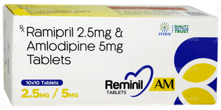 Reminil Am 2.5mg/5mg Tablet 10