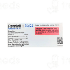 Reminil H 2.5/12.5 Tablet 10