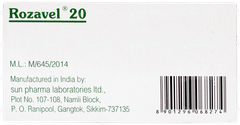 Rozavel 20 Tablet 15 Rozavel 20 Tablet 15