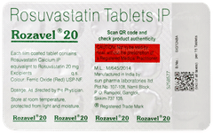 Rozavel 20 Tablet 15 Rozavel 20 Tablet 15