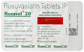 Rozavel 20 Tablet 15