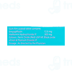 Gliempaflozin Met 12.5Mg/500Mg Tablet 10