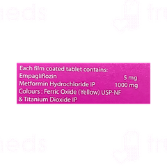Gliempaflozin Met 5mg/1000mg Tablet 10