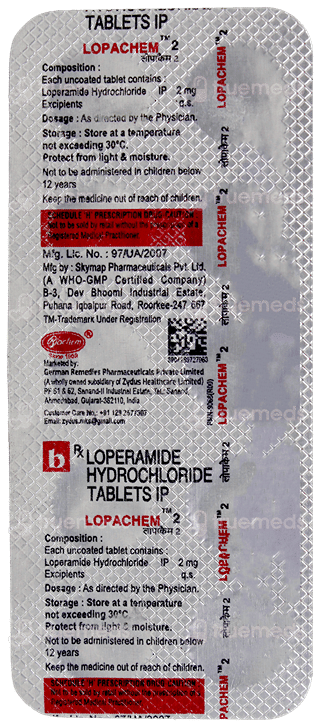 Lopachem 2 Tablet 10