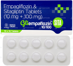 Gliempaflozin Sita 10/100 Tablet 10 Gliempaflozin Sita 10/100 Tablet 10