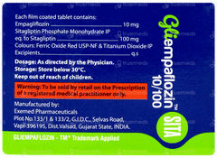 Gliempaflozin Sita 10/100 Tablet 10