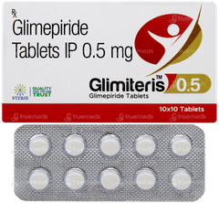 Glimiteris 0.5 Tablet 10 Glimiteris 0.5 Tablet 10