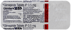 Glimiteris 0.5 Tablet 10 Glimiteris 0.5 Tablet 10