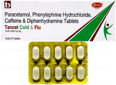 Tancet Cold & Flu Tablet 10 Tancet Cold & Flu Tablet 10