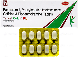 Tancet Cold & Flu Tablet 10