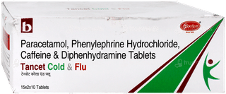 Tancet Cold & Flu Tablet 10