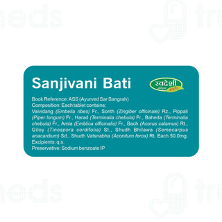 Swadeshi Sanjivani Bati Tablet 60
