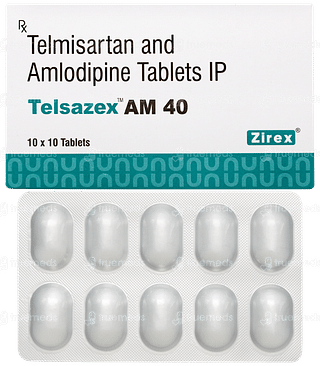 Telsazex Am 40 Tablet 10