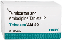 Telsazex Am 40 Tablet 10 Telsazex Am 40 Tablet 10
