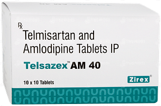 Telsazex Am 40 Tablet 10